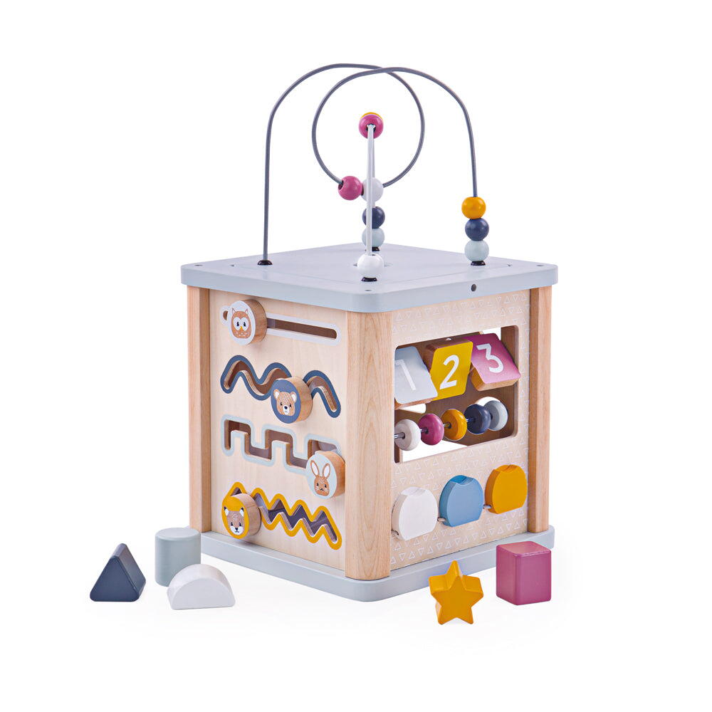 Centru de activitati 5 in 1 (pastel) BIGJIGS Toys