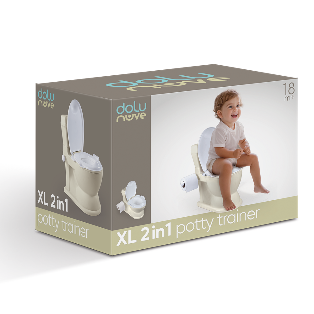 Olita educationala multifunctionala 2 in 1 - Bej - imagine 3