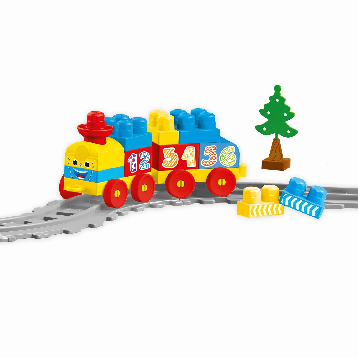 Set de constructii cu trenulet - 36 piese - imagine 2
