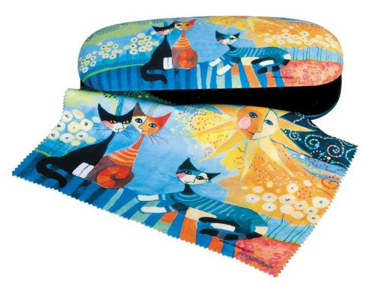 Etui cu textil si protectie ochelari Rosina Wachtmeister Dolce vita
