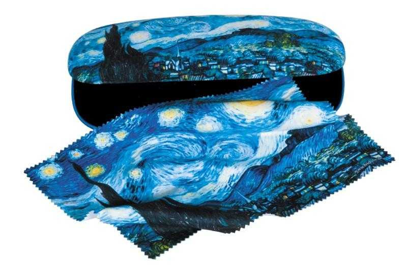 Etui cu textil si protectie ochelari Van Gogh