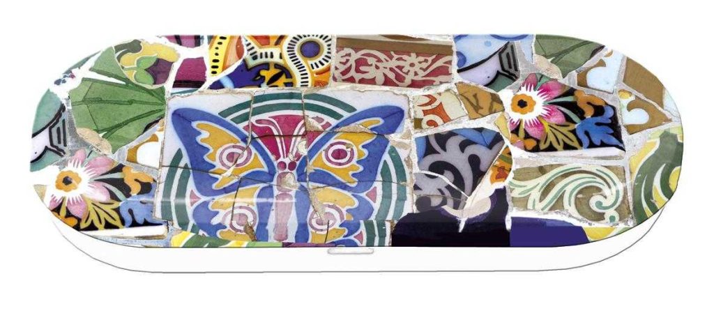 Etui ochelari Gaudi Detaliu