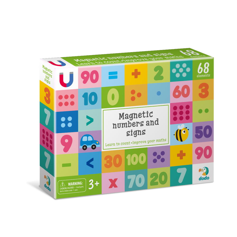 Set magnetic - Numere si simboluri matematice Dodo