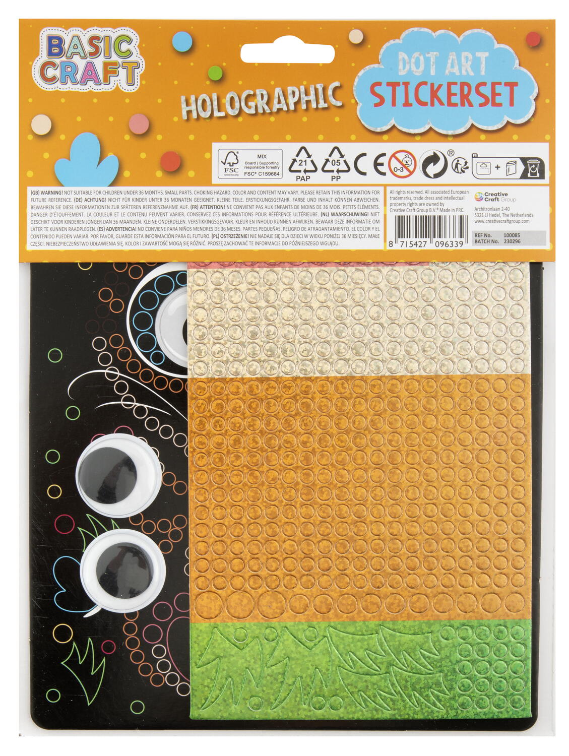 Mozaic cu autocolante - Tigru - imagine 2