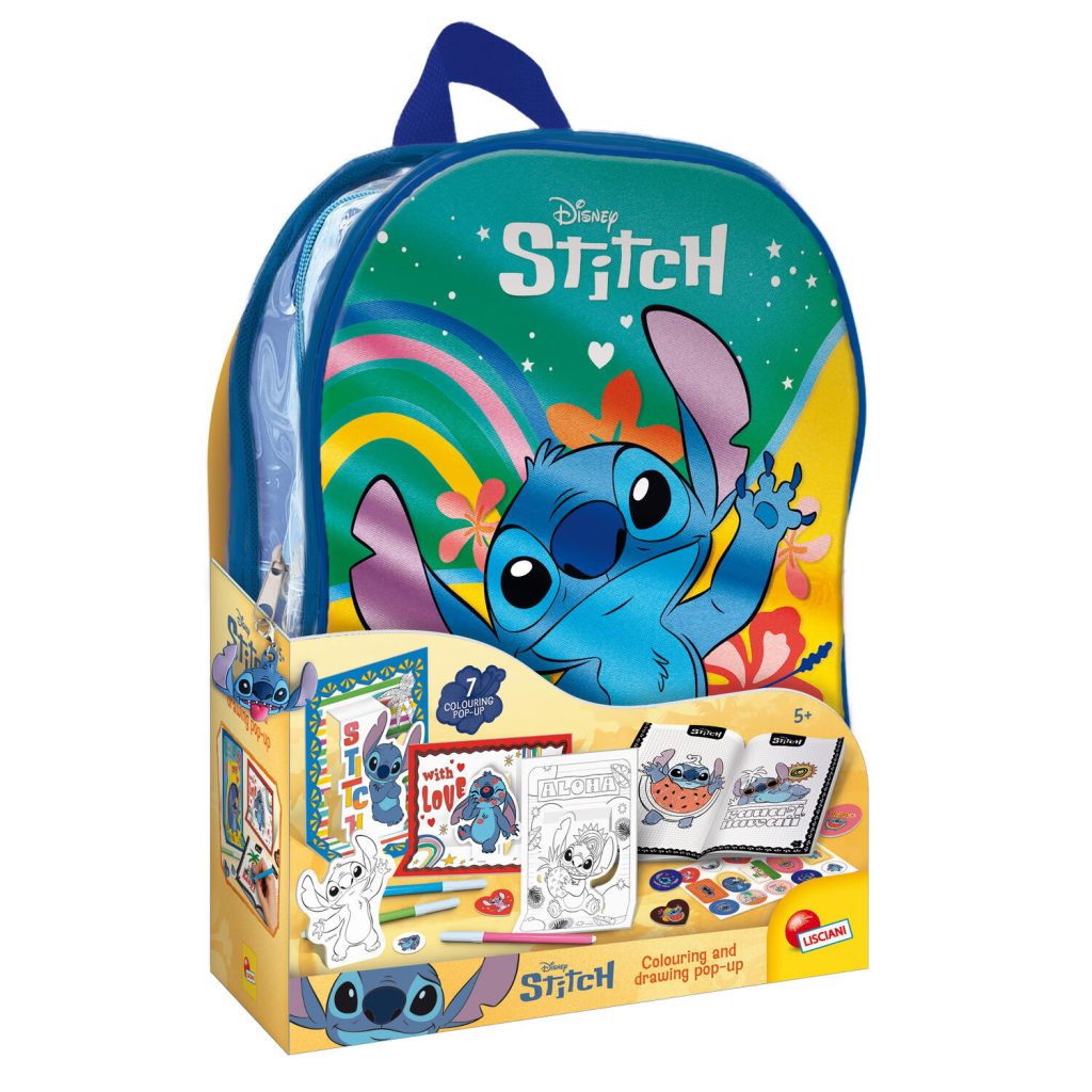 Kit de creatie cu ghiozdanel - Stitch LISCIANI