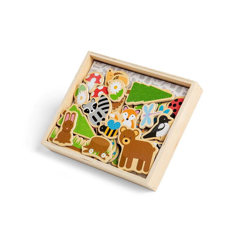 Set magnetic - Animalute din padure - imagine 3