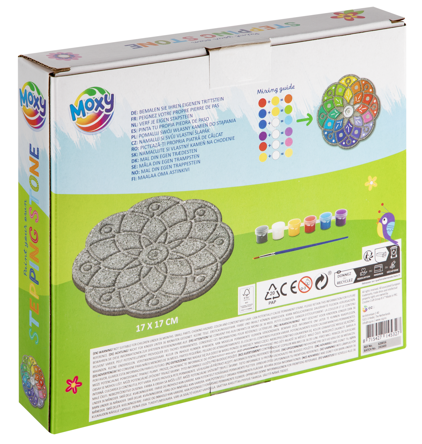 Set pictura pe piatra - Mandala - imagine 2
