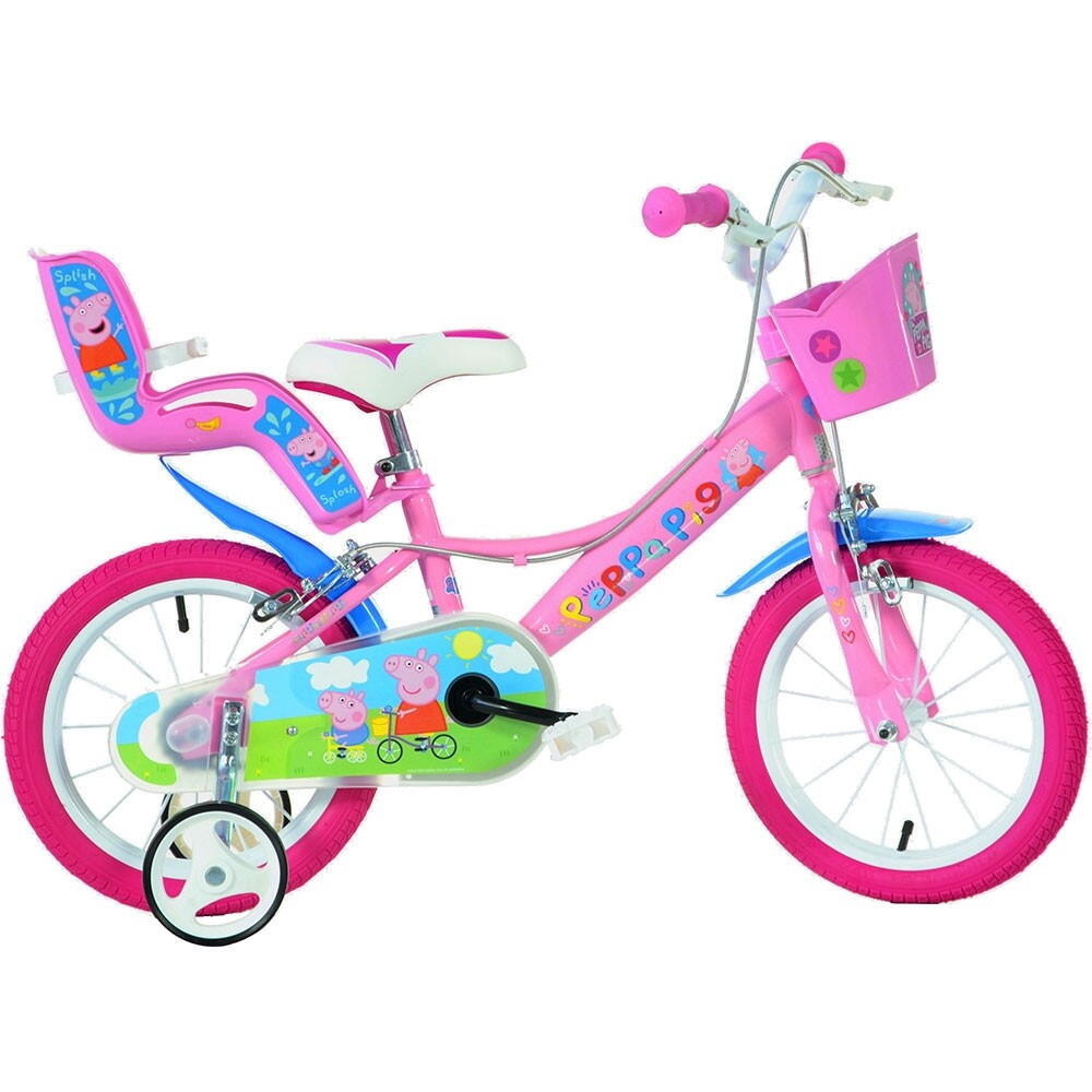 Bicicleta copii 14'' - Purcelusa Peppa DINO BIKES