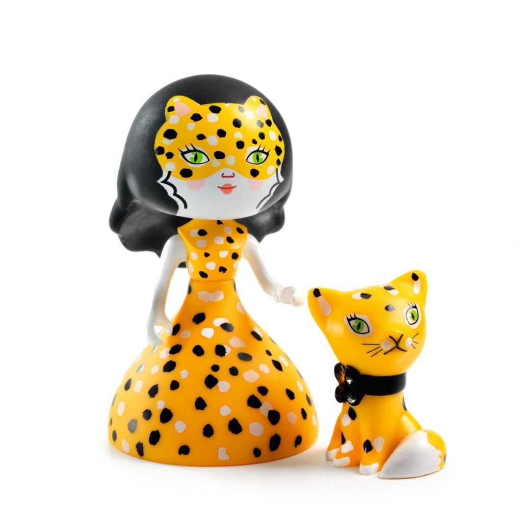 Figurina Arty Toys Printesa Feline si motanul Cleo