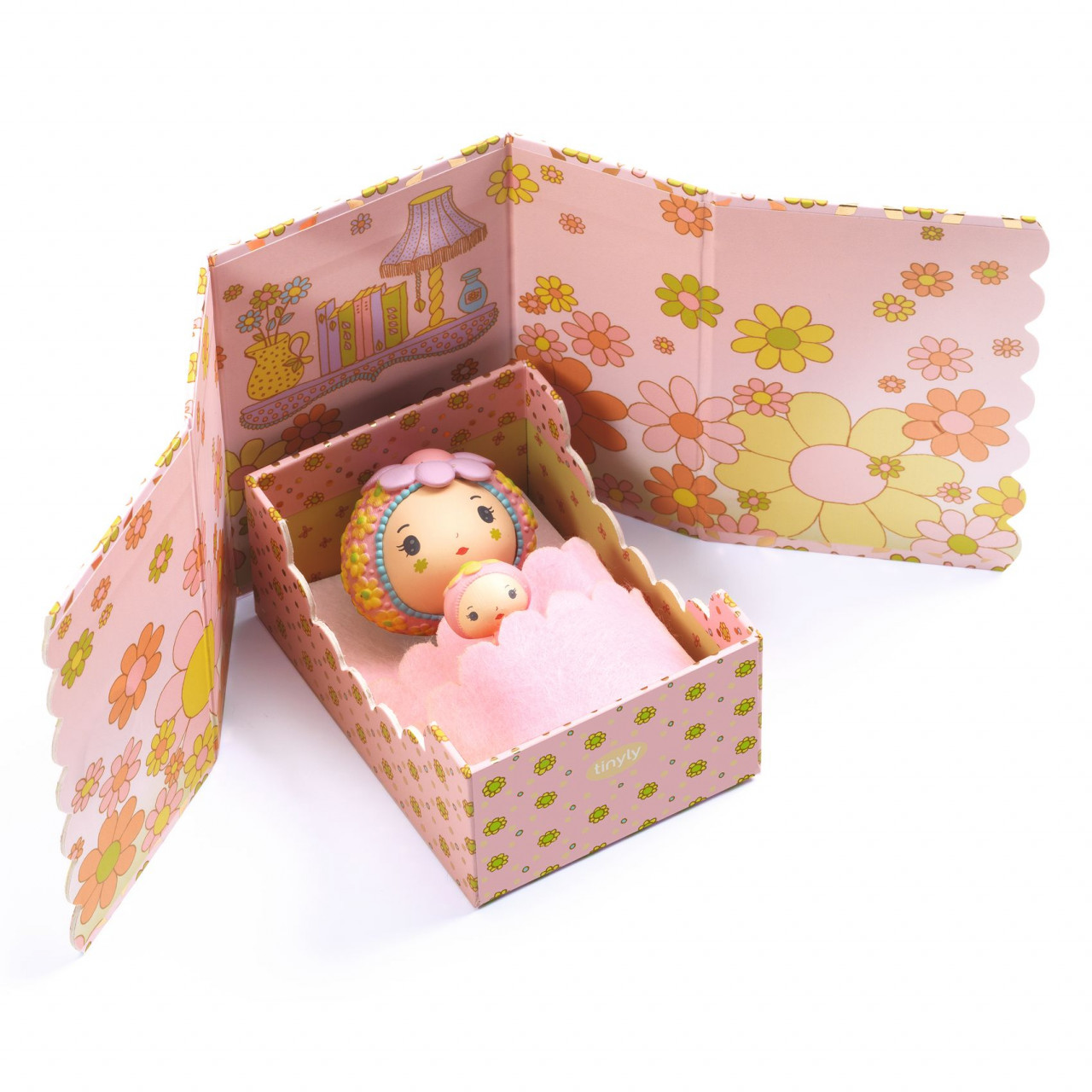 Figurina Tinyly Rose Tinyroom, Djeco - imagine 5