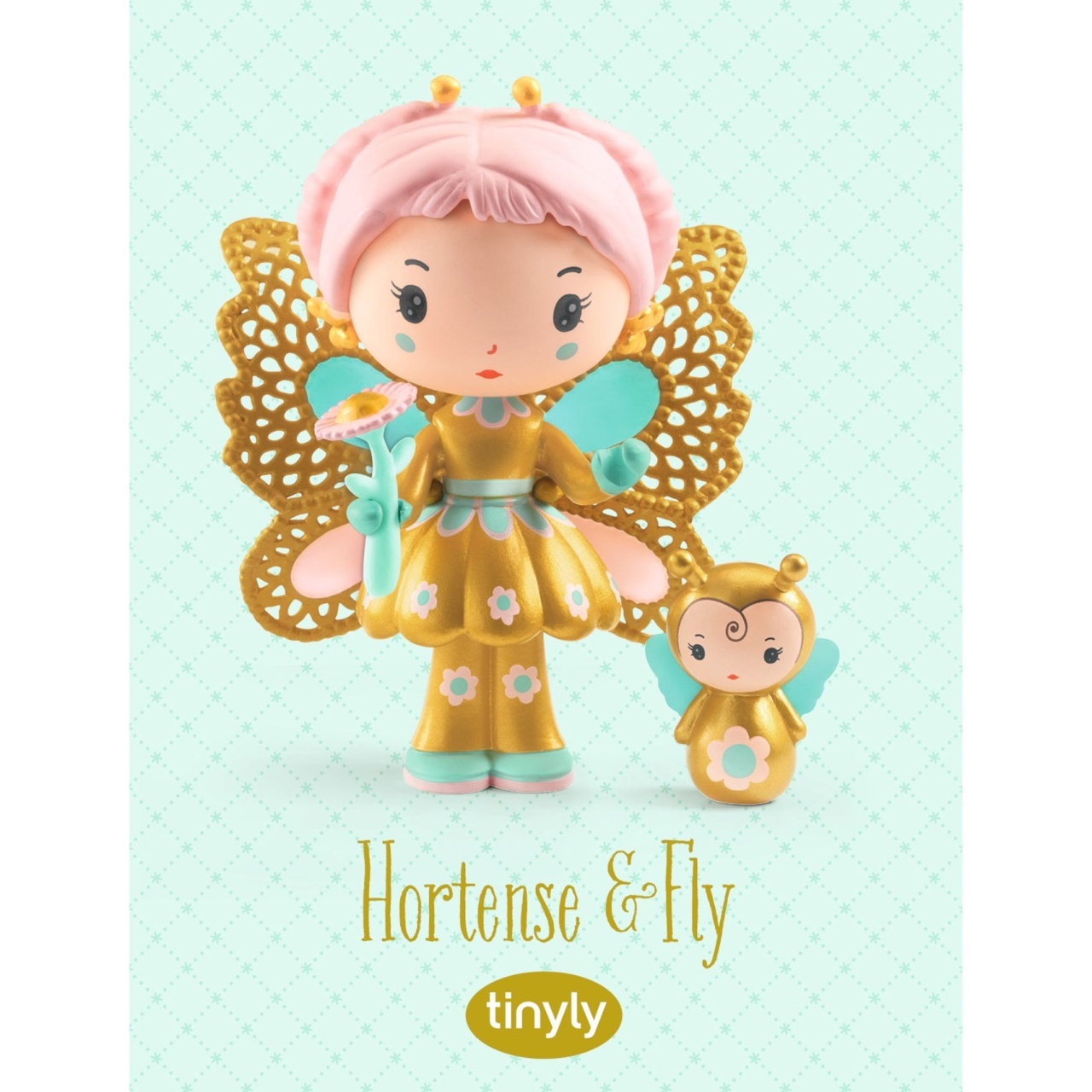 Figurine Tinyly Hortense & Fly, Djeco - imagine 5