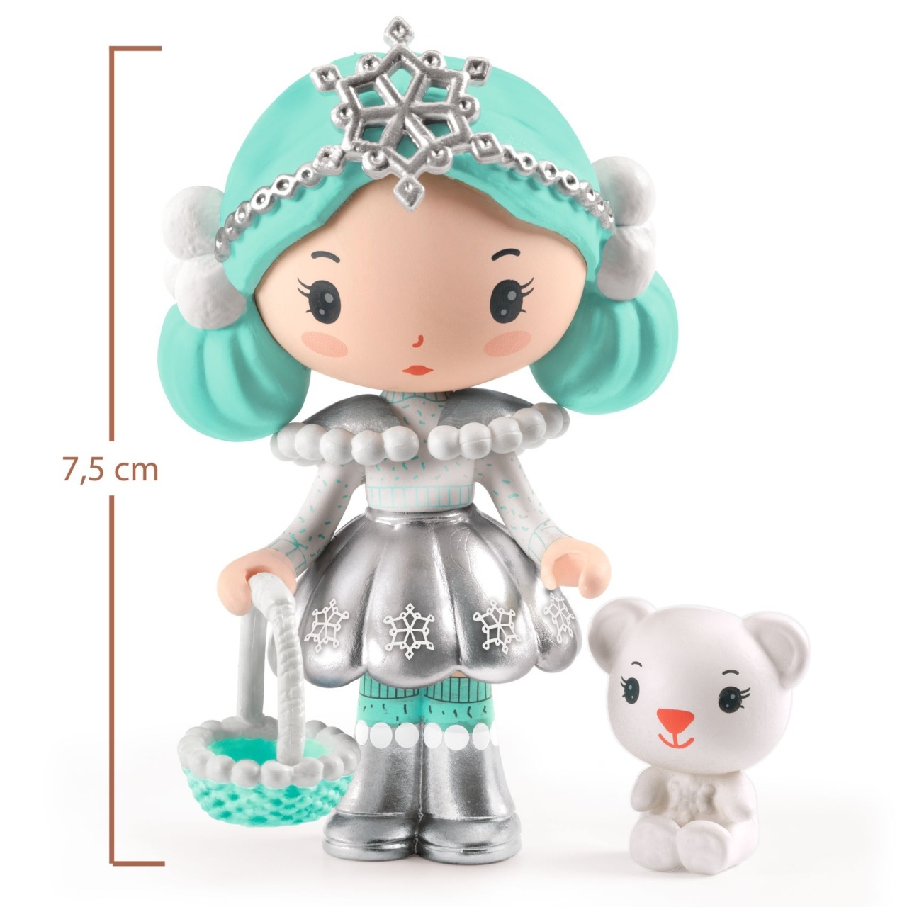 Figurine Tinyly Neige & Nours, Djeco - imagine 4