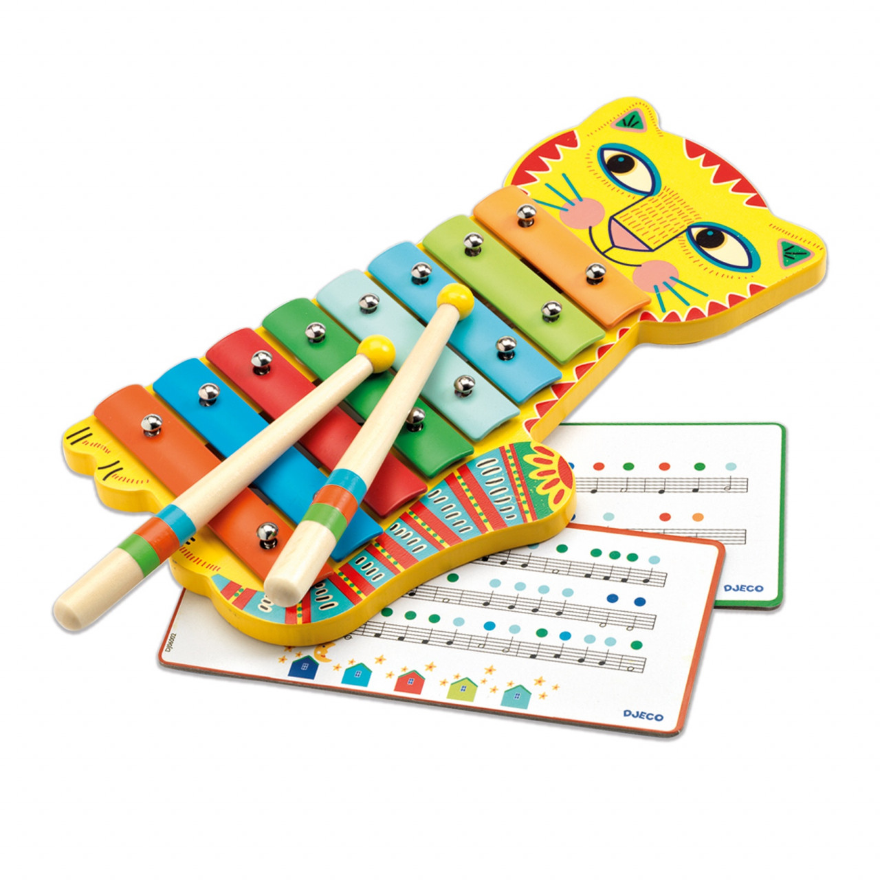 Instrument muzical Metalofon, Djeco - imagine 3