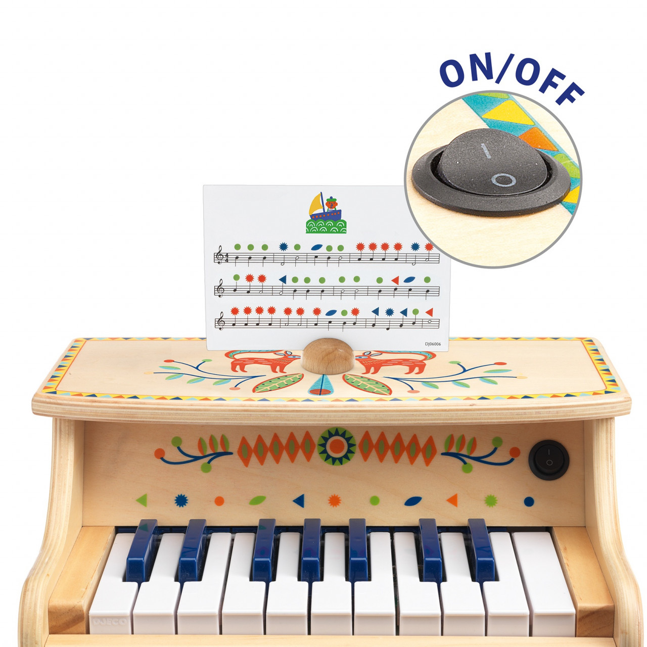 Instrument muzical Pian electronic Djeco - imagine 3