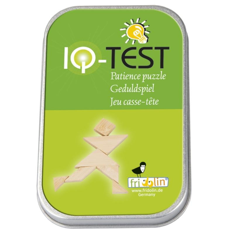 IQ Test Tangram in cutie metalica