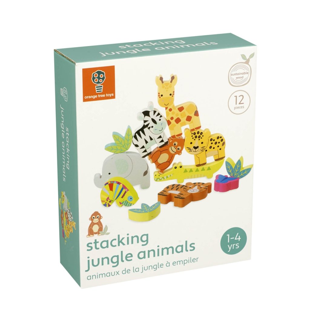 Joc Animale din jungla de stivuit