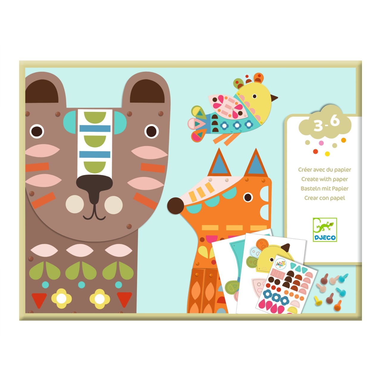 Joc creativ Animale gigantice