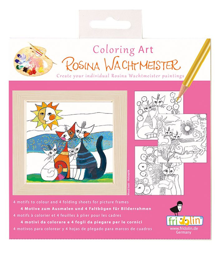 Joc creativ de colorat Rosina W Pisici