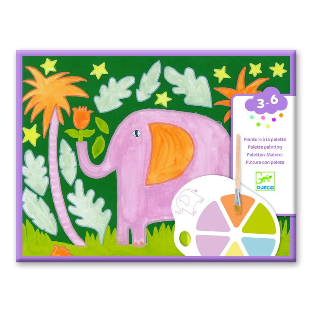 Joc creativ de pictura Animale salbatice