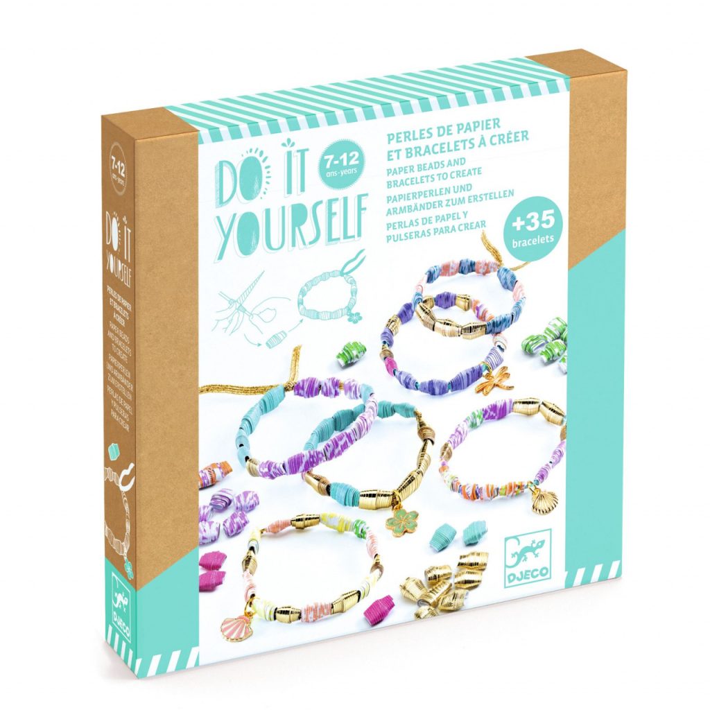 Joc creativ DIY bratari Elegant si auriu