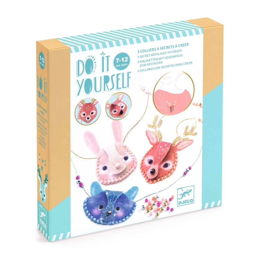 Joc creativ DIY Coliere secrete