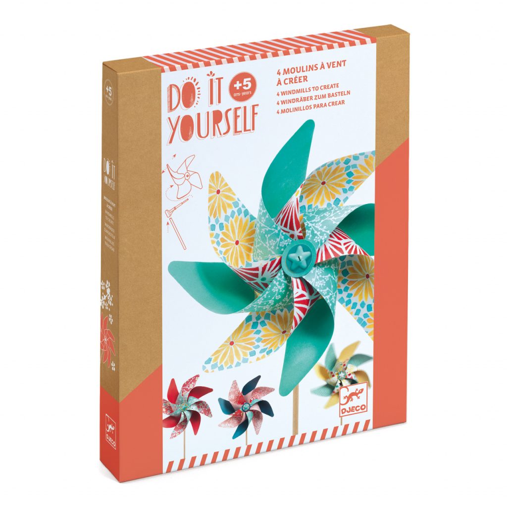 Joc creativ DIY Moristi de vant model cu flori