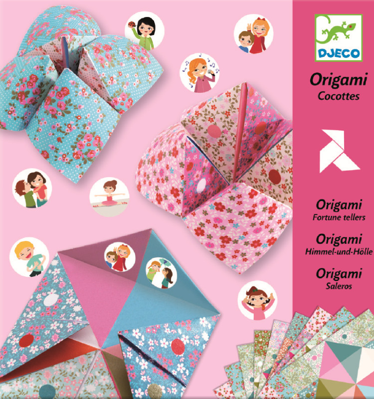 Joc creativ Initiere origami roz