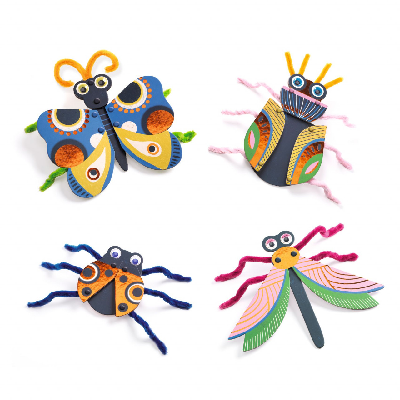 Joc creativ Insecte, Djeco - imagine 3