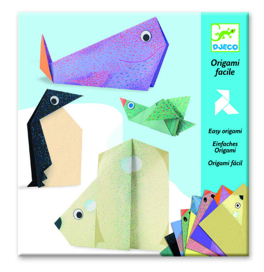 Joc creativ origami Animale polare