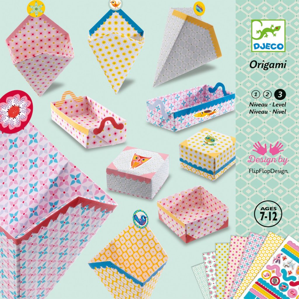 Joc creativ origami Confectionat cutii
