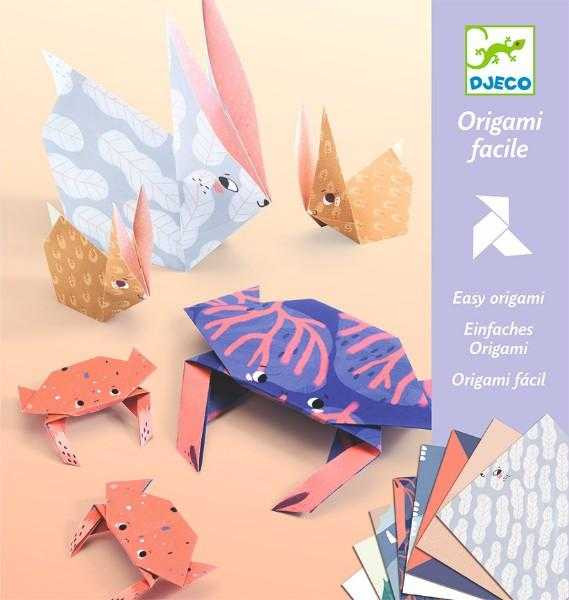 Joc creativ origami Familii de animale