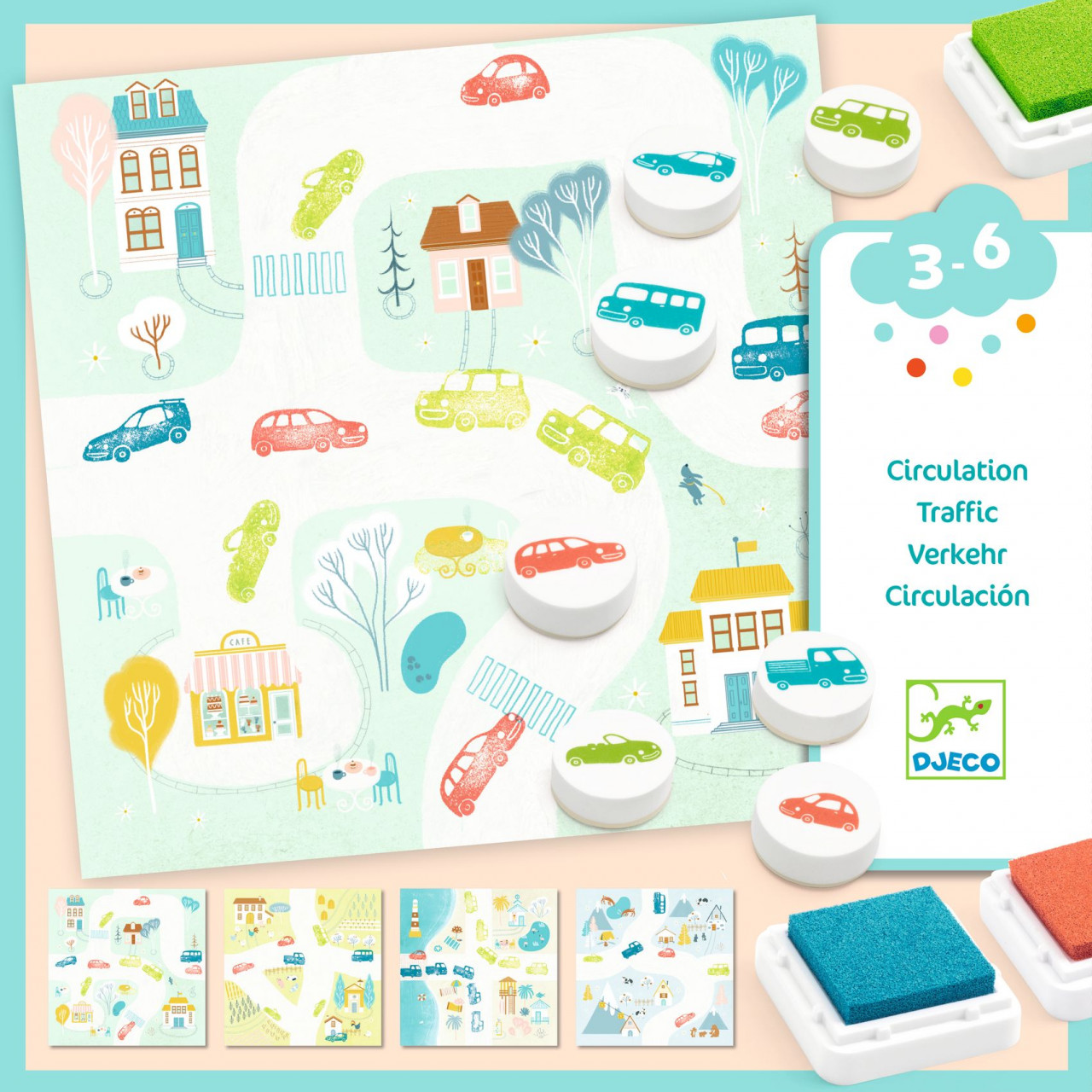 Joc cu stampile Trafic