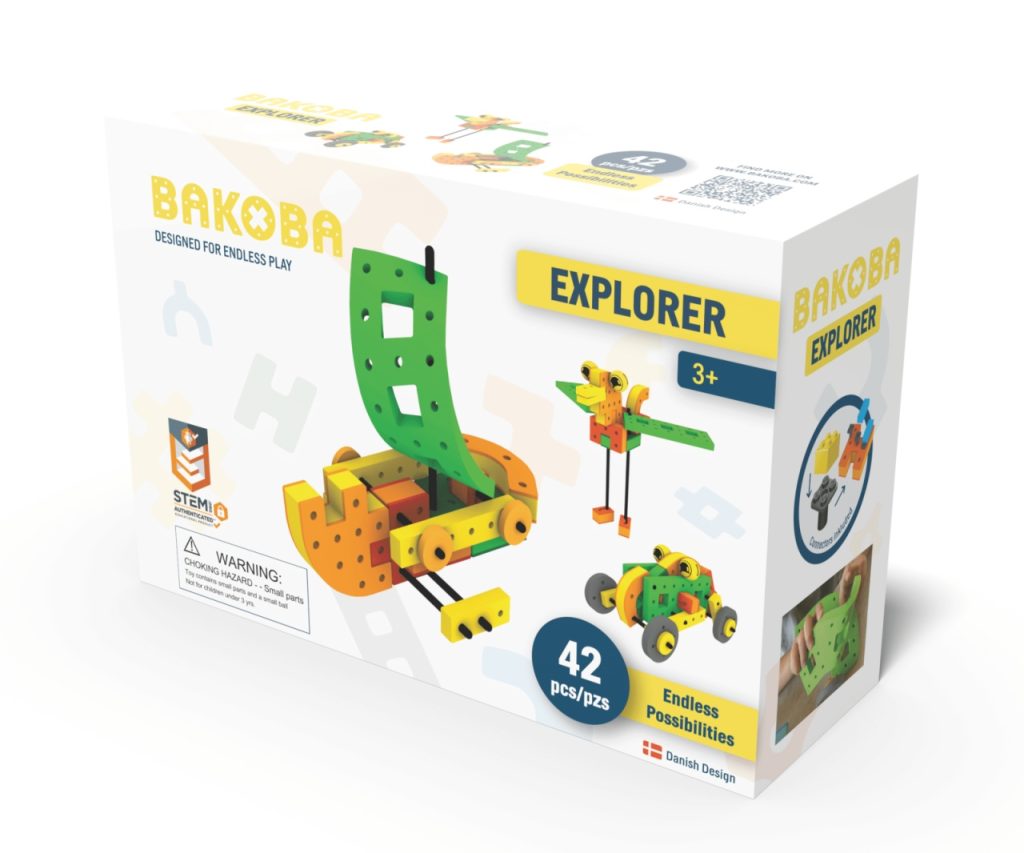 Joc de construit cu blocuri Explorer