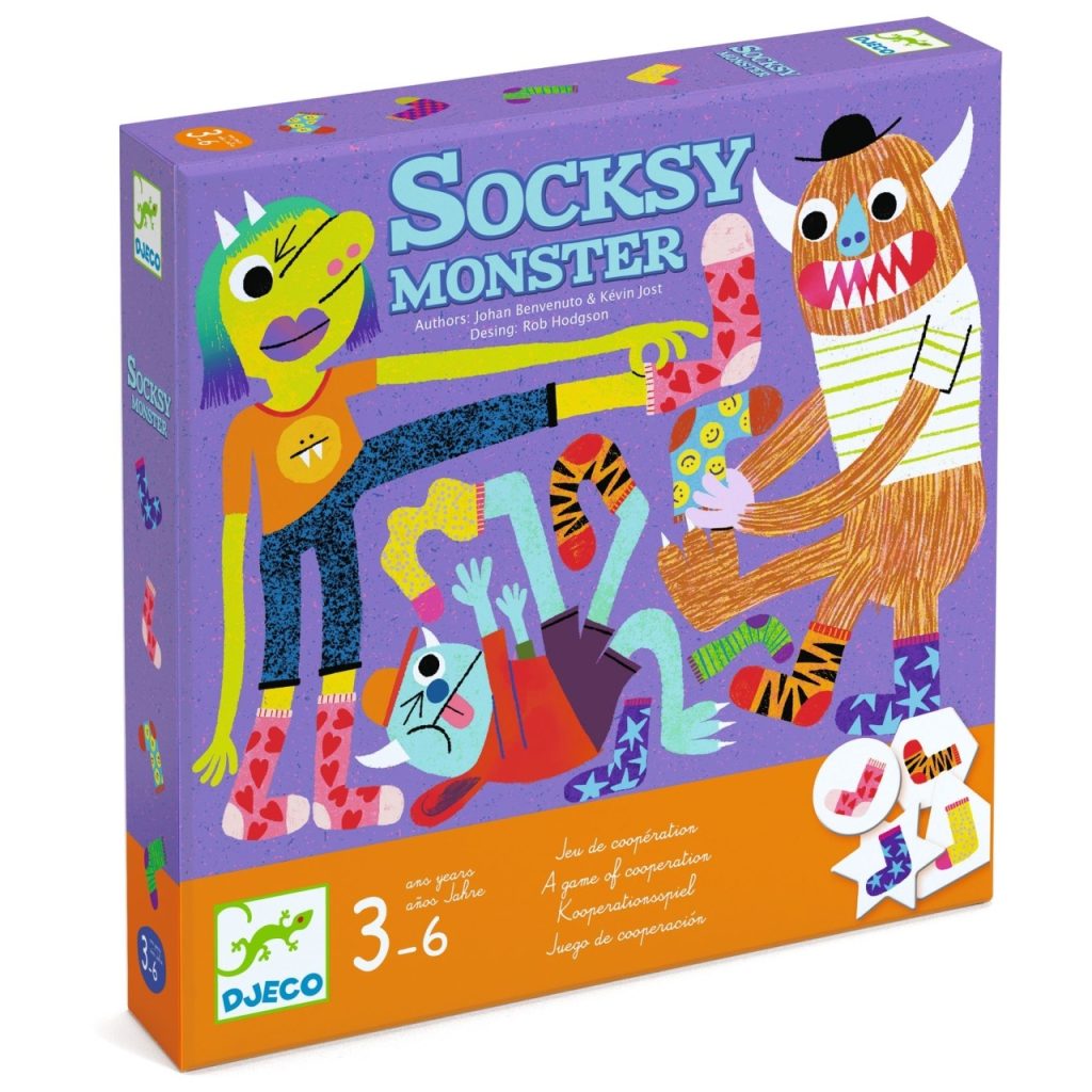 Joc de cooperare Socksy Monster