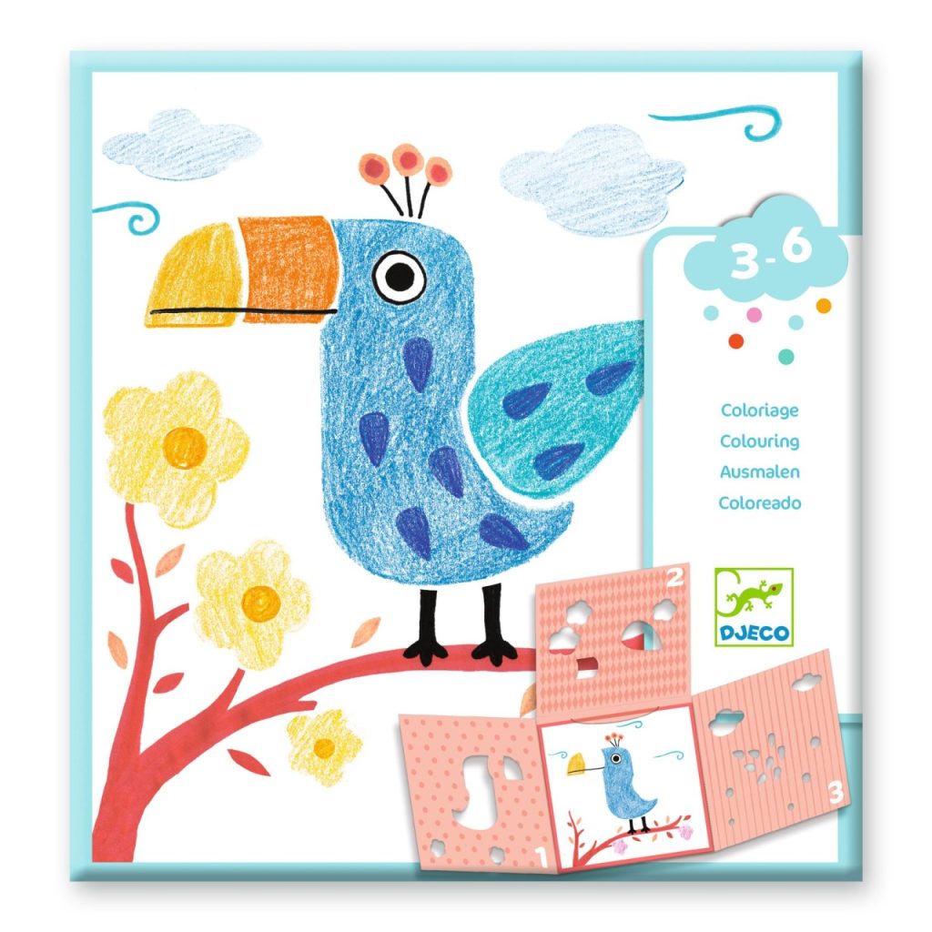 Joc de desen cu sablon