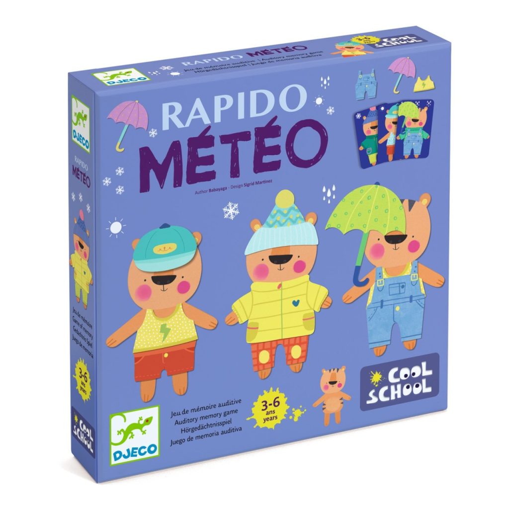 Joc de memorie Rapido Meteo