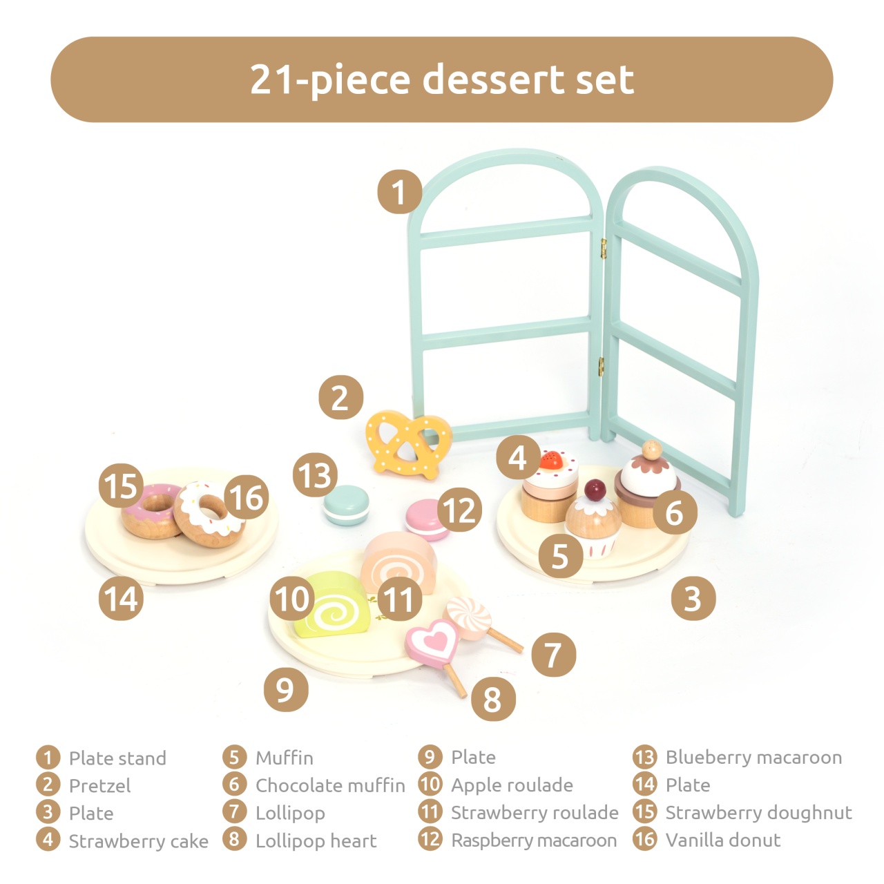 Joc de rol Raftul cu deserturi, UMU Toys - imagine 3