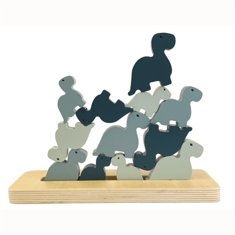 Joc de stivuire dinozauri in echilibru, Egmont Toys - imagine 3