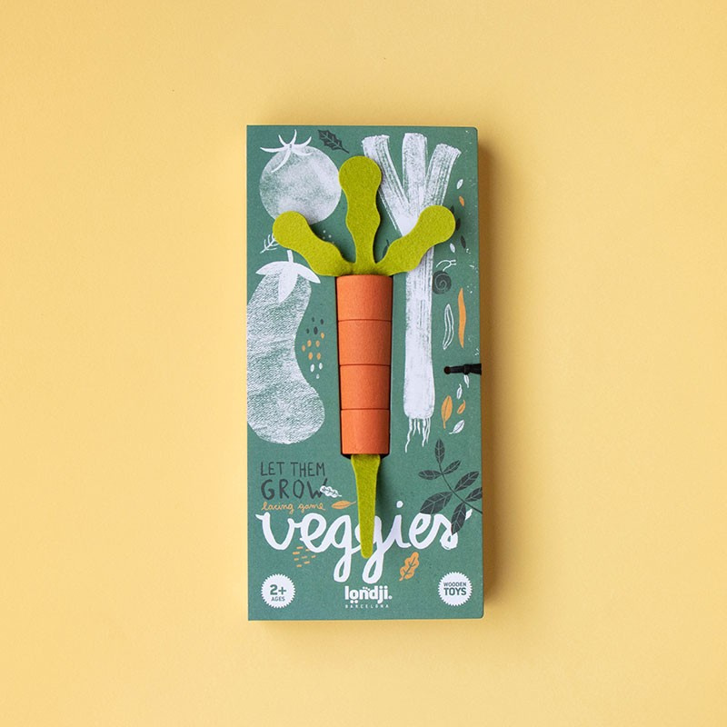 Joc din lemn si fetru Gradina de legume, Londji - imagine 5
