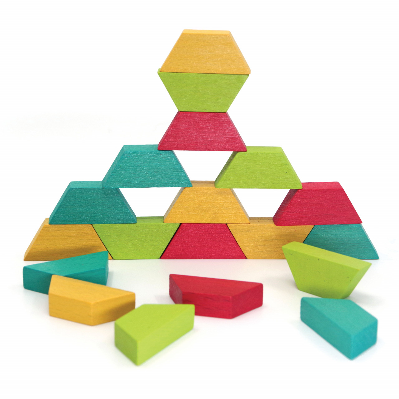Joc educativ tip mozaic cu forme trapezoidale, Natura - imagine 4