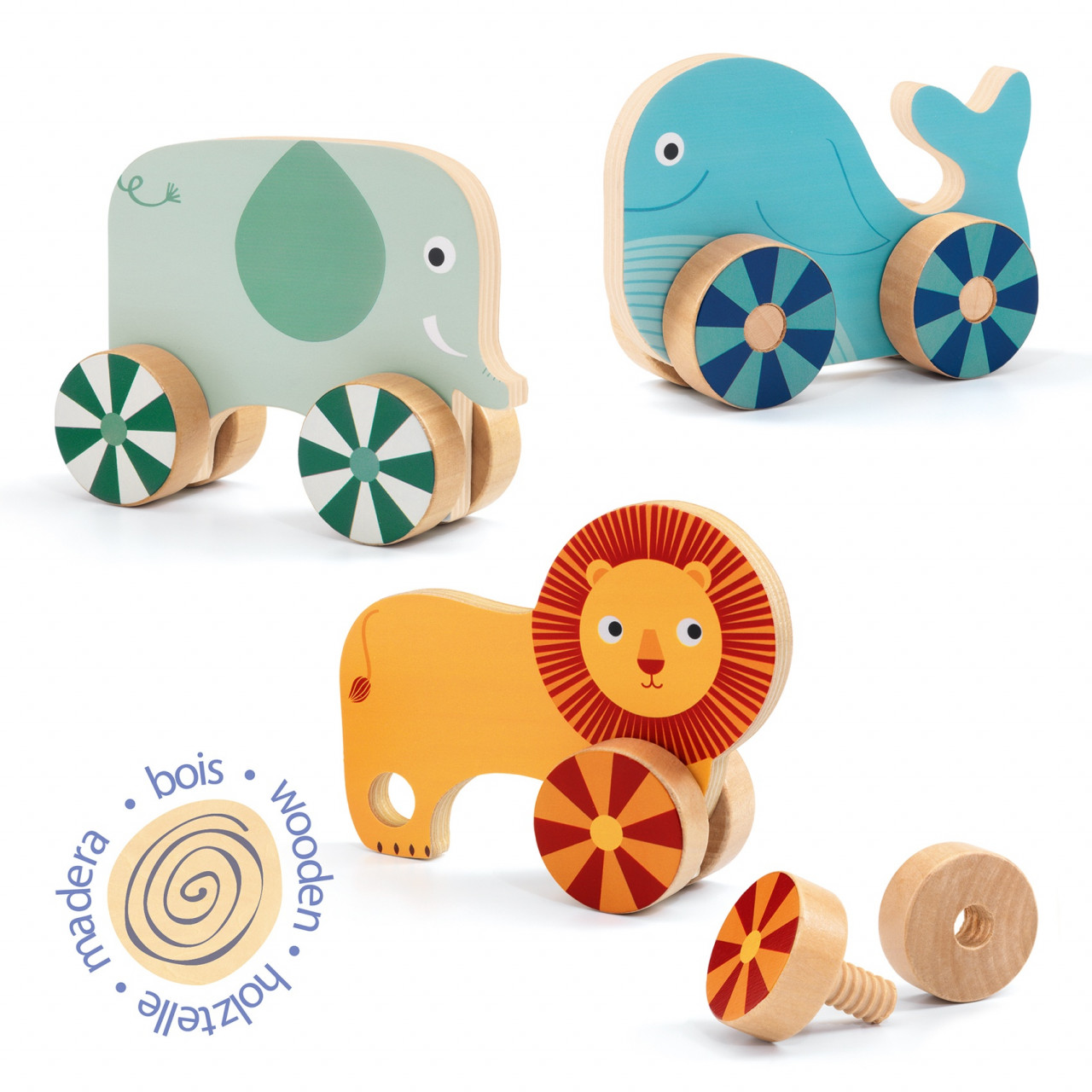 Joc educativ Vis-n-roll, Djeco - imagine 3
