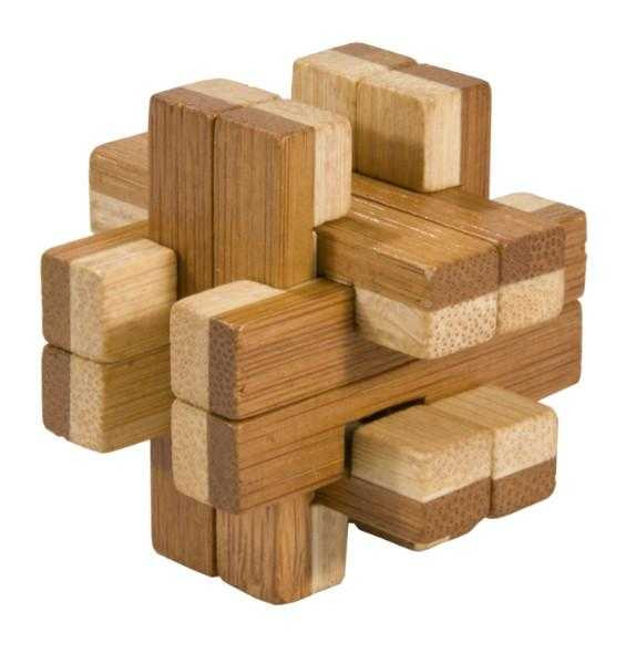 Joc logic IQ 3D Puzzle in cutie metalica Doubleblock