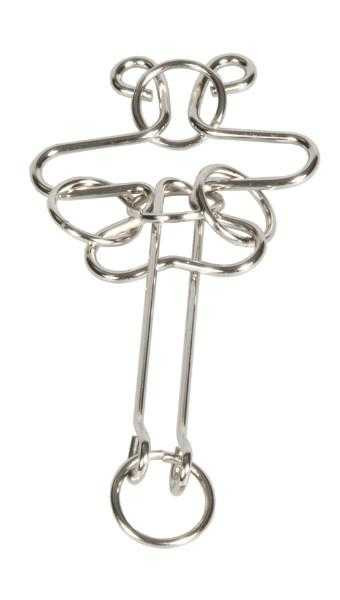 Joc logic IQ puzzle metalic 4*