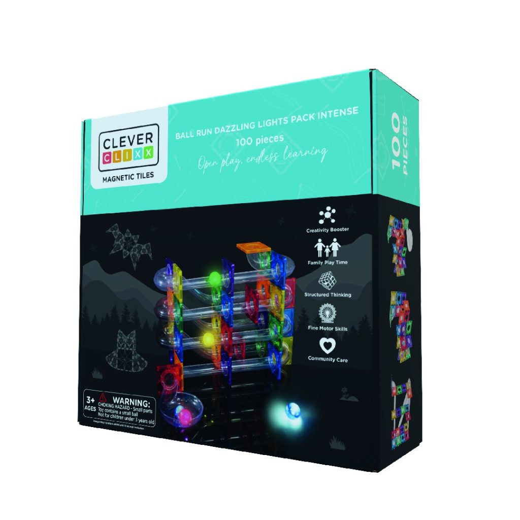 Jocuri magnetice Circuit cu bile luminoase 100 piese