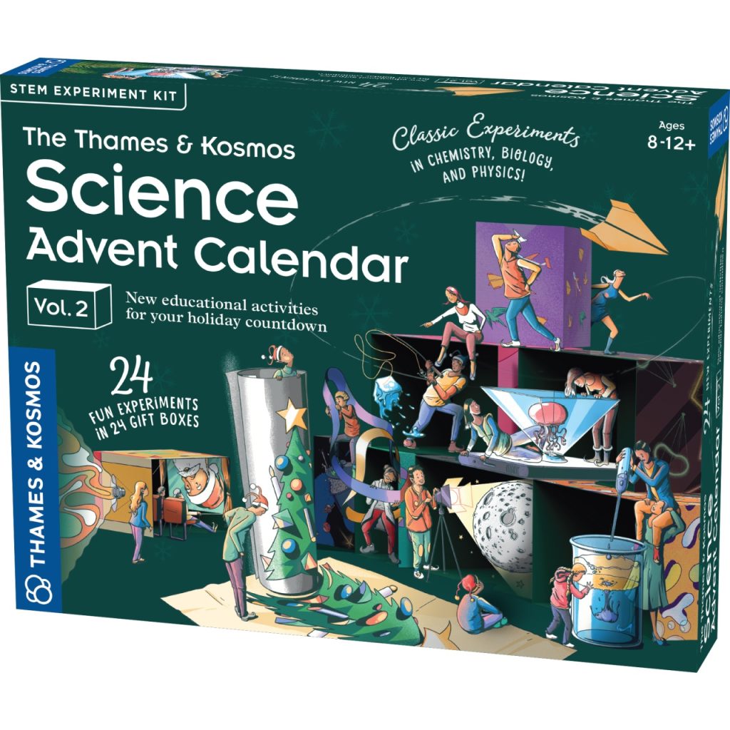 Jucarie educativa Kit STEM Calendarul stiintific de Advent versiunea 2