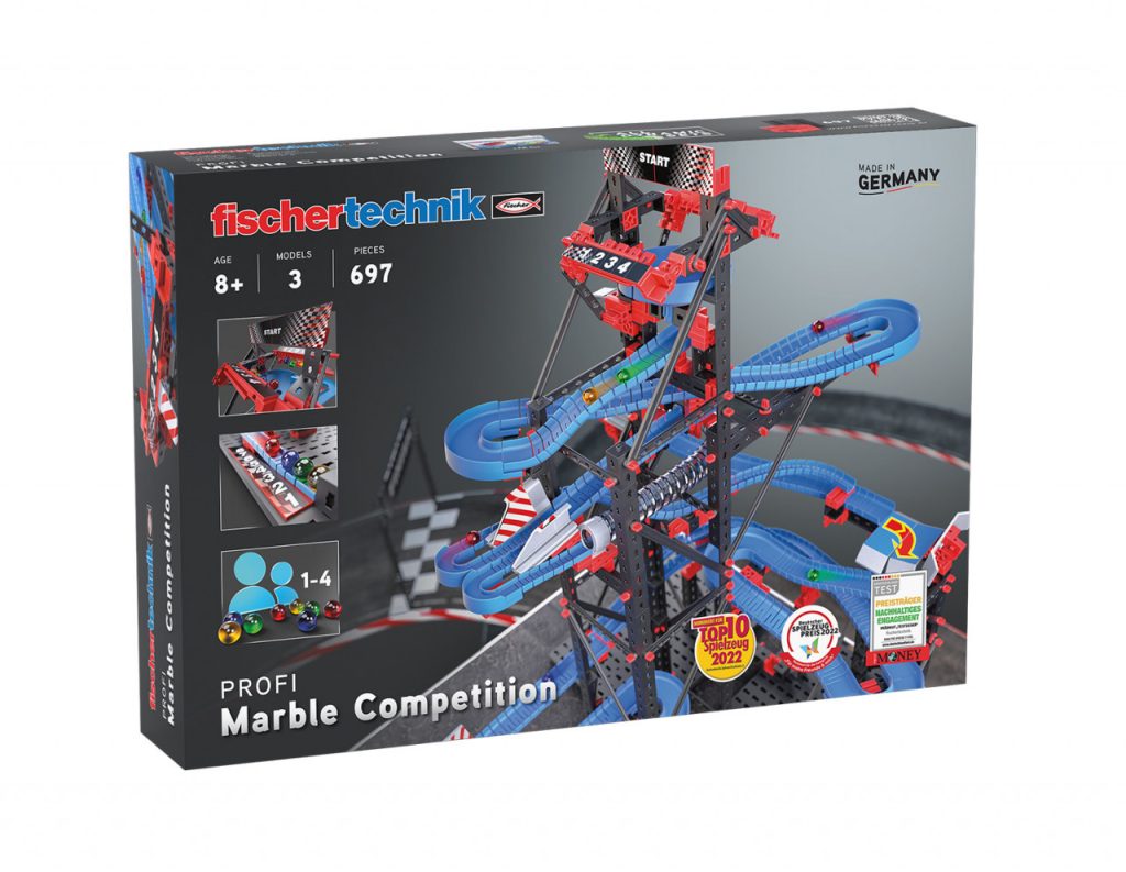 Kit STEM Cursa cu bile metalice