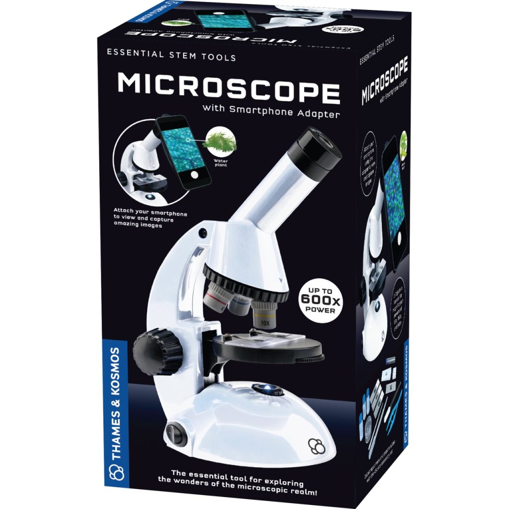 Kit STEM Microscop cu adaptor pentru telefon
