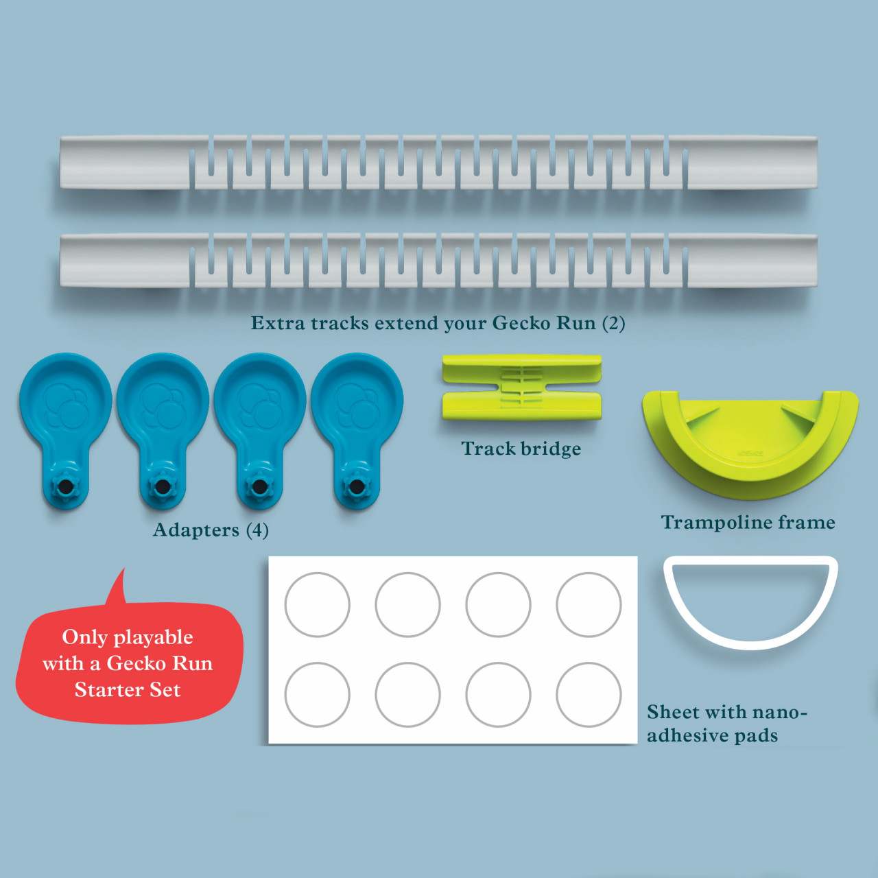 Kit STEM Trambulina - extindere pentru cursa cu obstacole cu bilă metalica, Thames & Kosmos - imagine 3