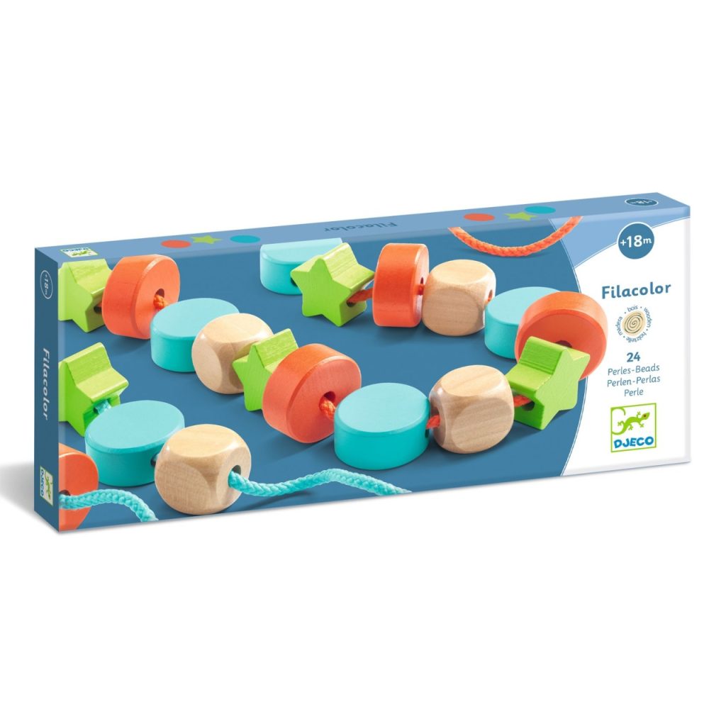 Margele de insirat din lemn