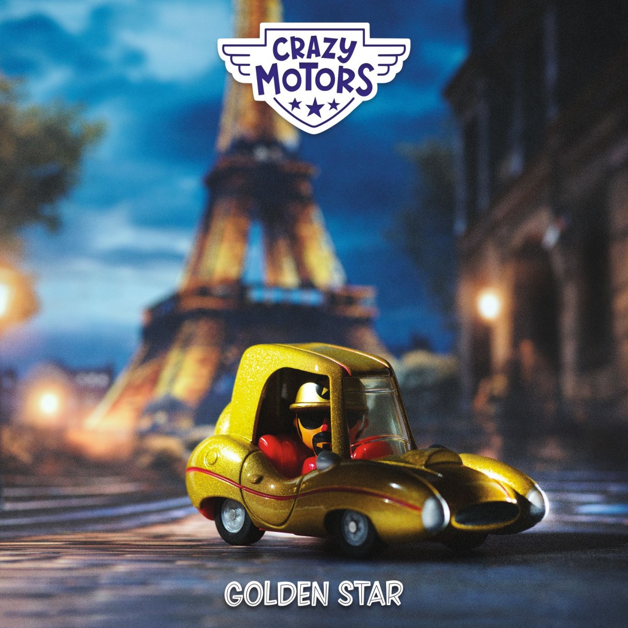 Masina Golden Star, Colectia Crazy Motors, Djeco - imagine 5